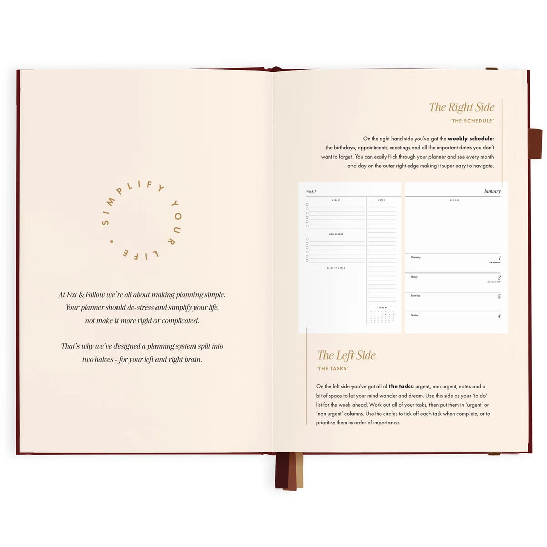 2027 A5 Horizontal Planner