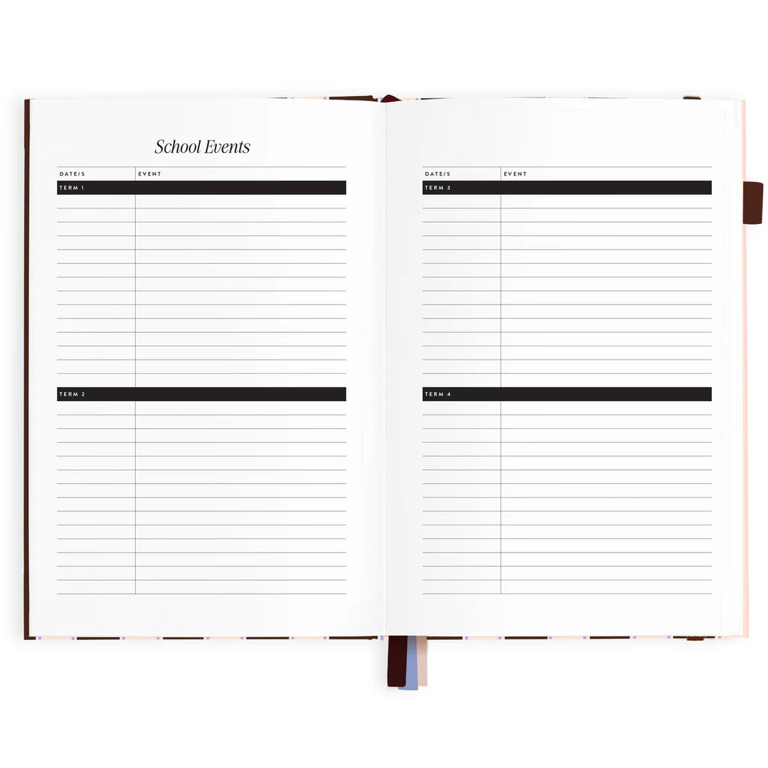 2027 A5 Academic Vertical Planner