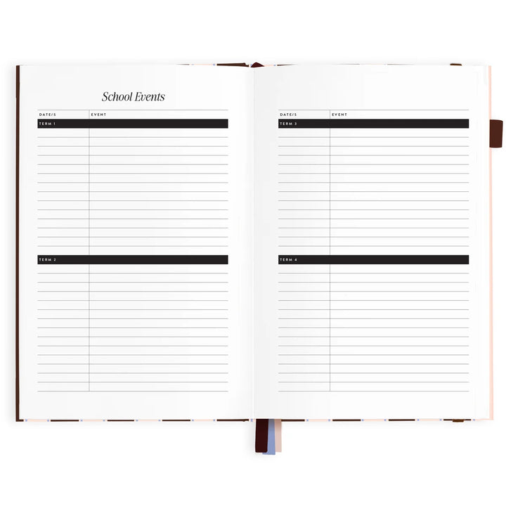 2027 A5 Academic Vertical Planner