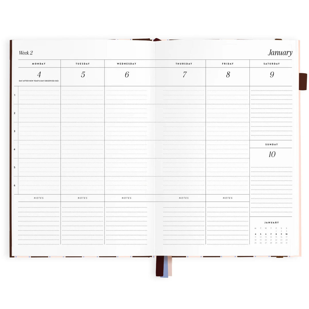 2027 A5 Academic Vertical Planner