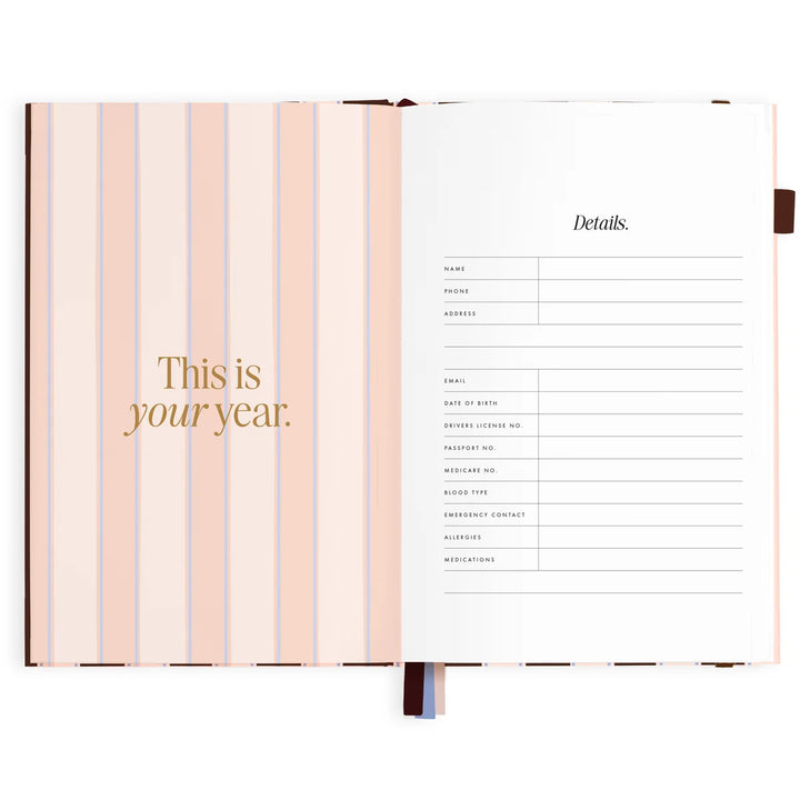 2027 A5 Academic Vertical Planner