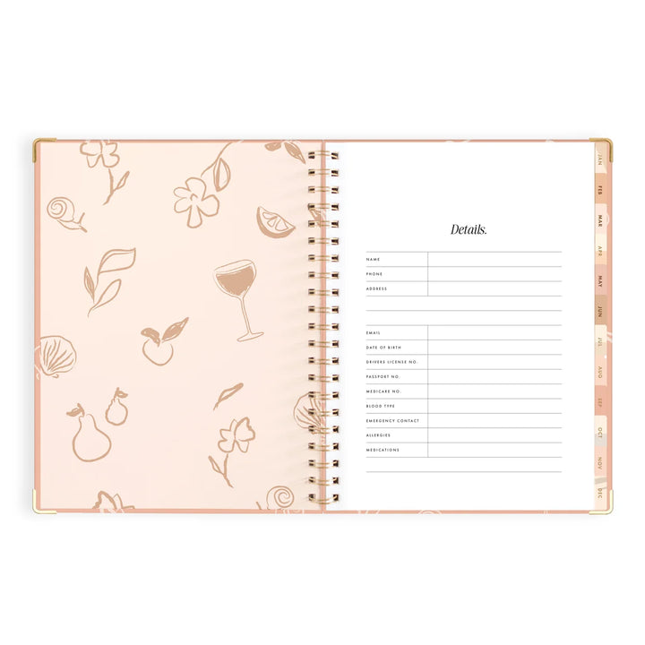 2027 A4 Academic Vertical Planner