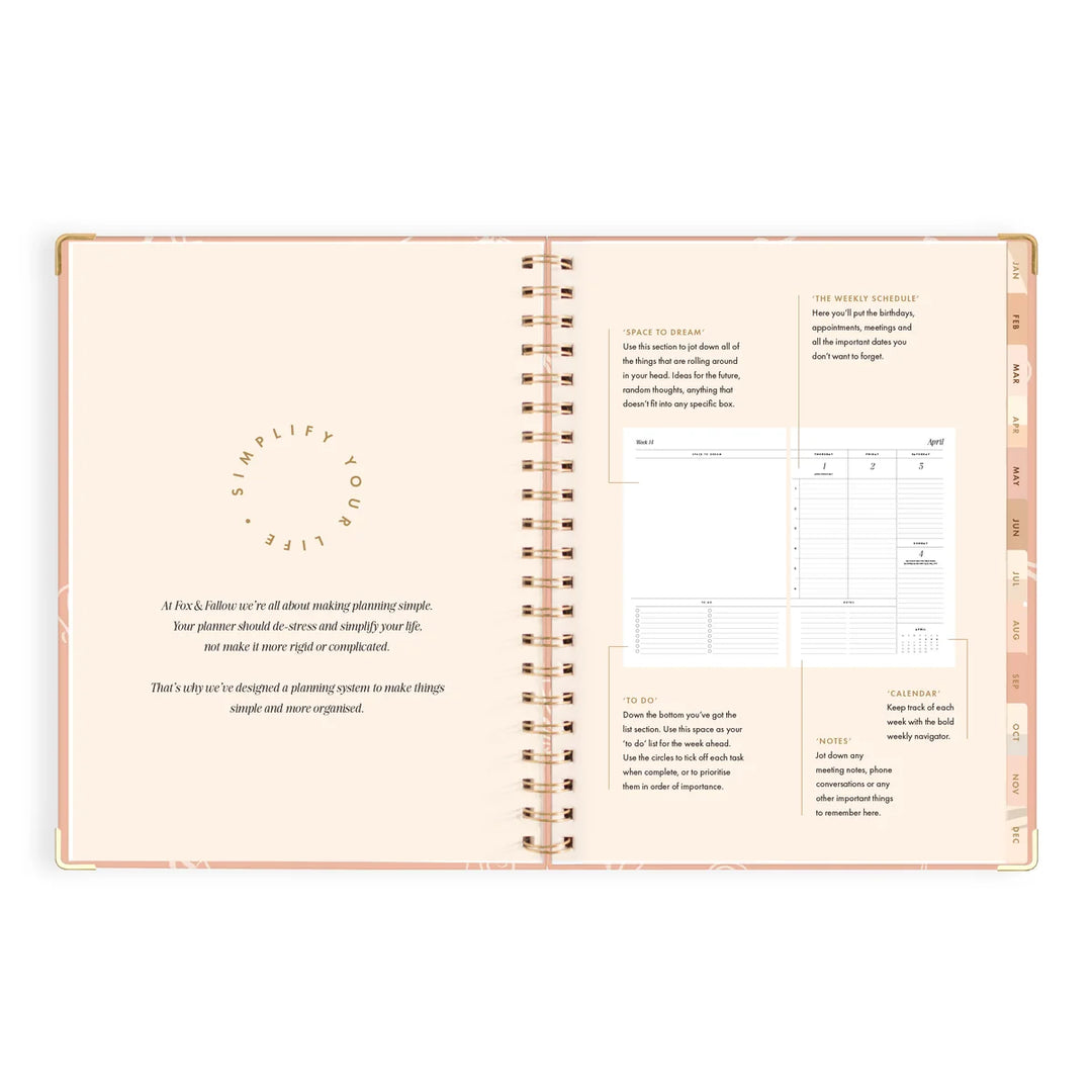 2027 A4 Academic Vertical Planner