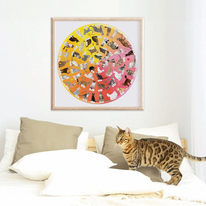 Wall Puzzle Fancy Felines