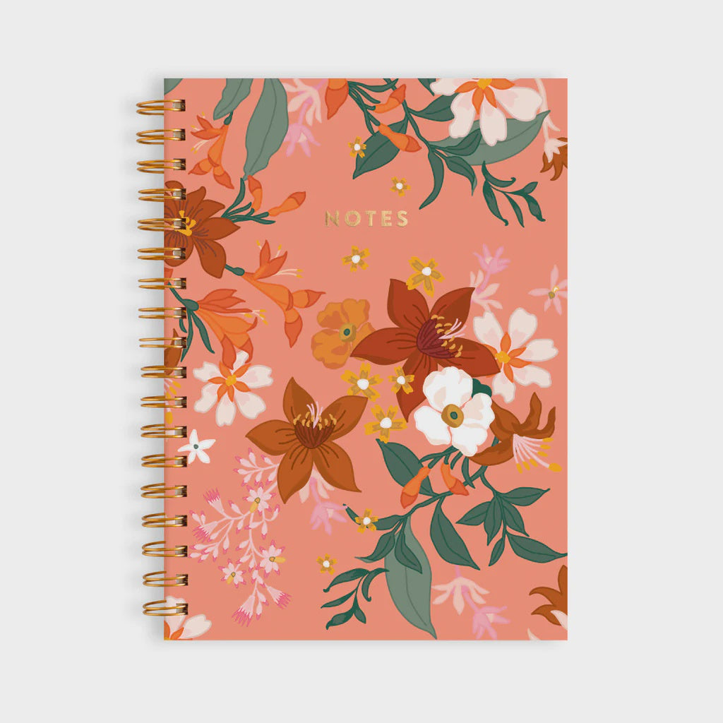 Spiral Notebook Medium Bohemia