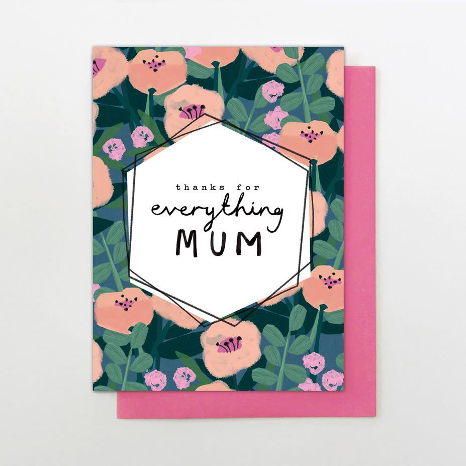 Card Thanks For Everything Mum