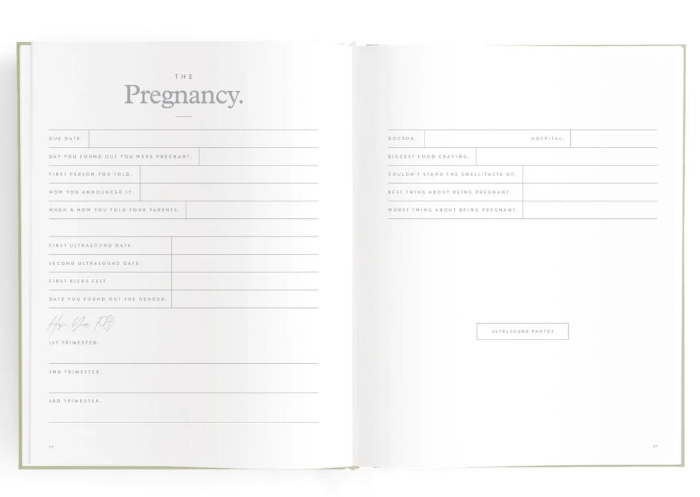 Mini Baby Book Boxed