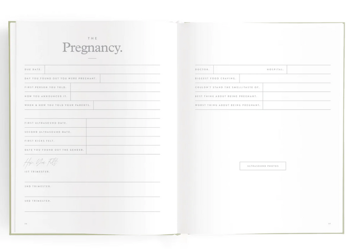Mini Baby Book Boxed