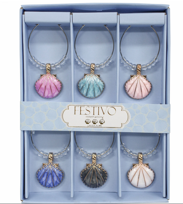 Wine Charm S/6