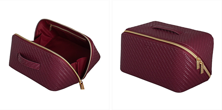 Herringbone Beauty Bag Medium
