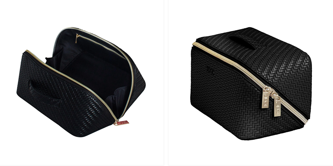 Herringbone Beauty Bag Medium
