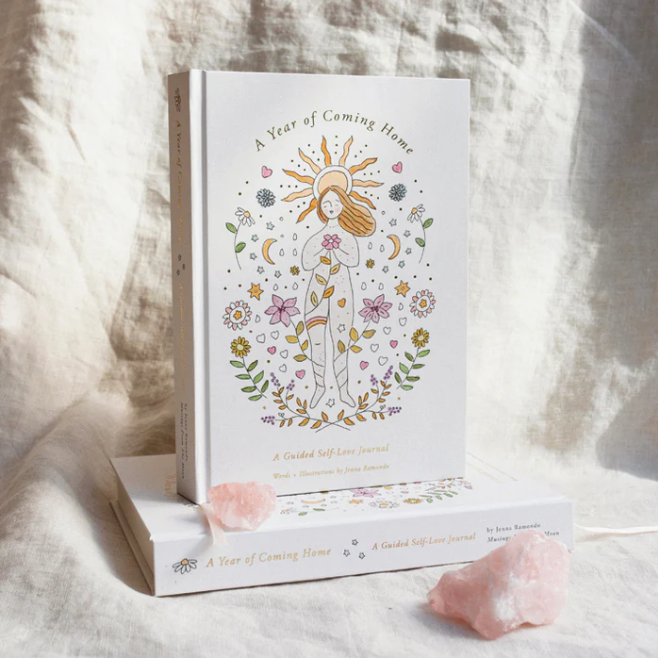 'A Year Of Coming Home' Self-Love Guided Journal