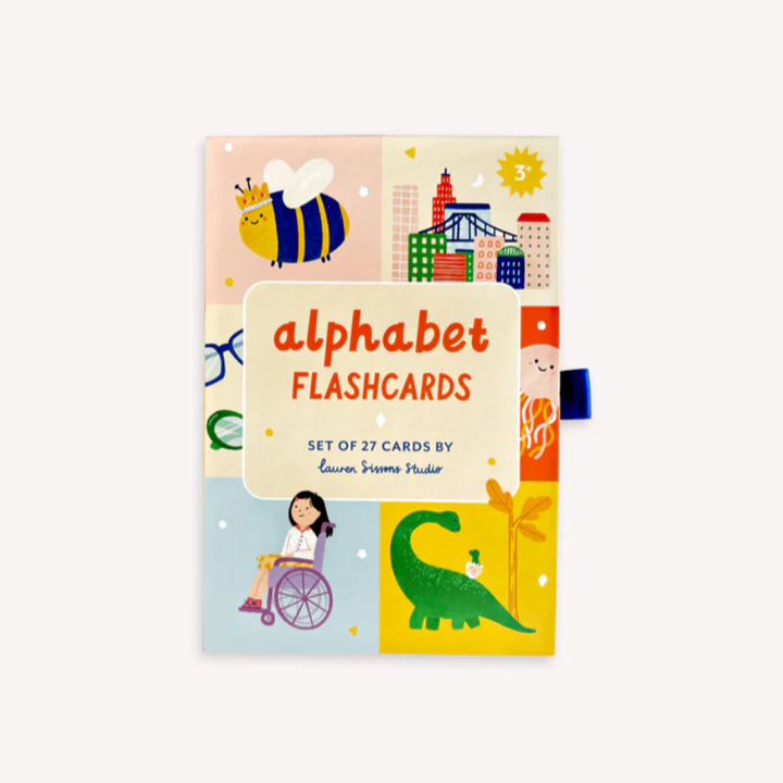 A-Z Illustrated Alphabet Flashcards