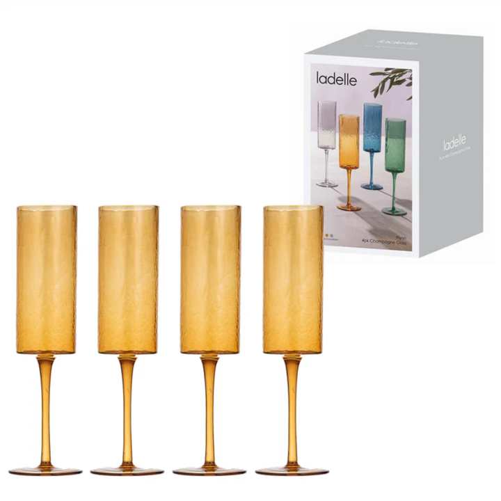 Flynn Champagne Glass 4pk