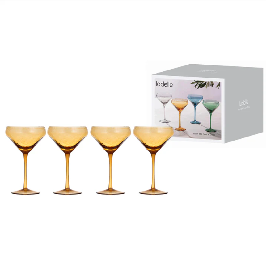 Flynn Coupe Glass 4pk