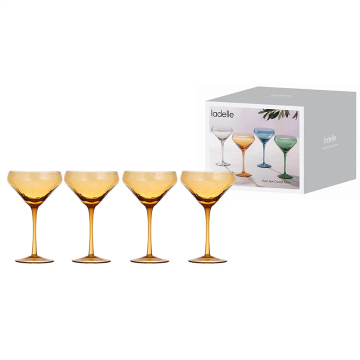 Flynn Coupe Glass 4pk