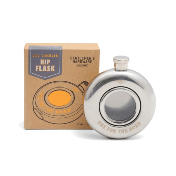 Round Hip Flask