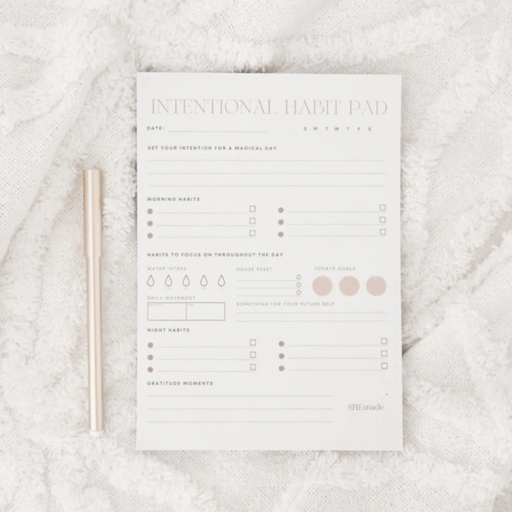 Intentional Habit Pad