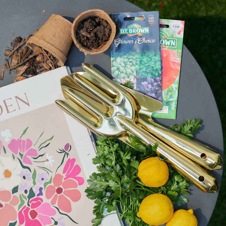 Garden Tool Set Gold