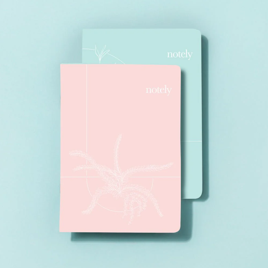 Cup Notes - A5 Notebooks (Set of 2)