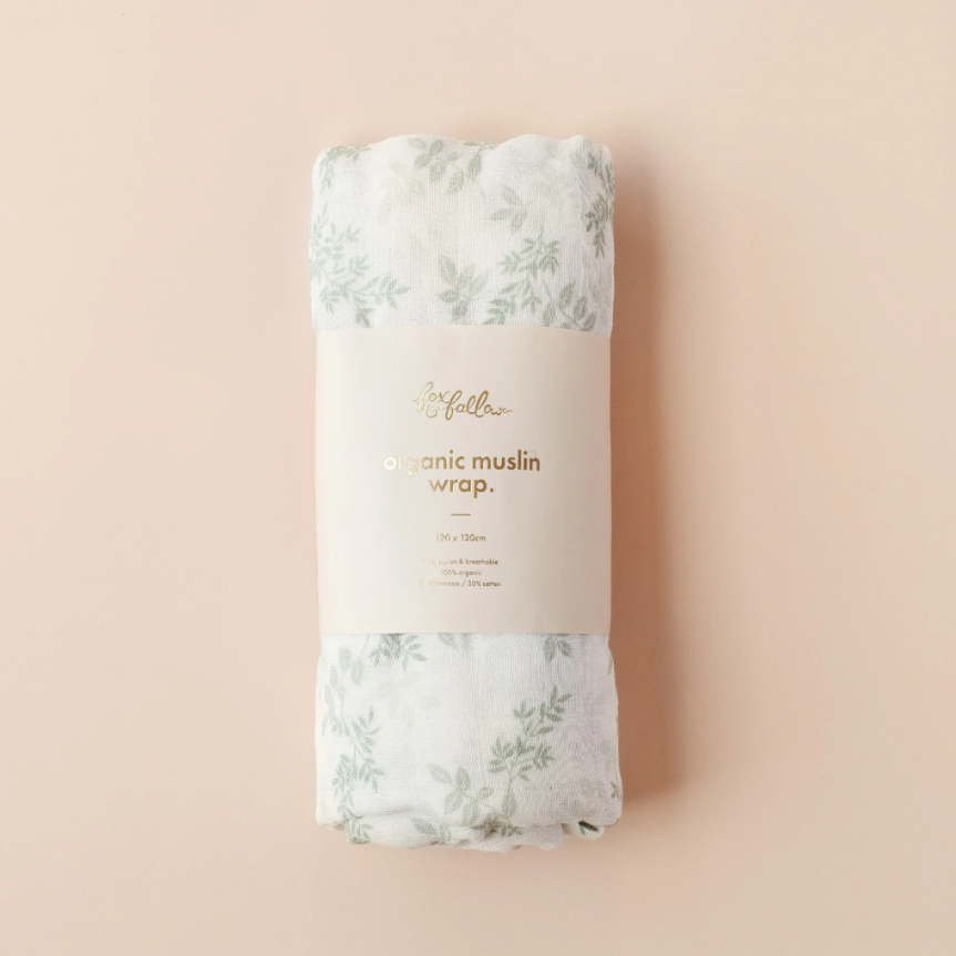 Organic Muslin Wrap Set