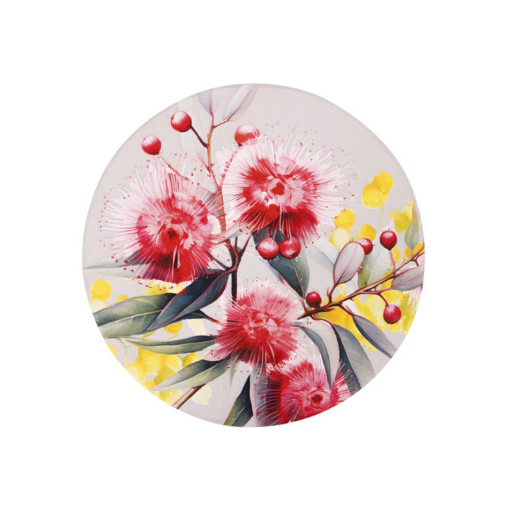 Coaster Ceramic Native Blooms