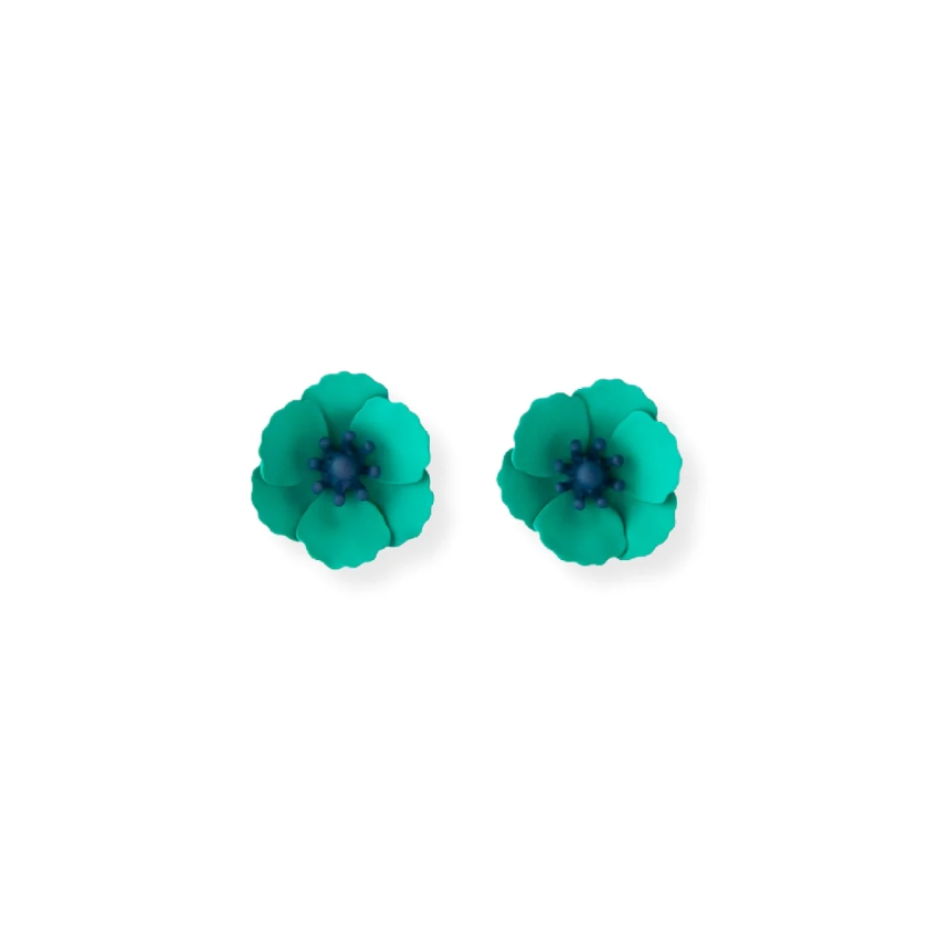 Earrings Poppy Garden
