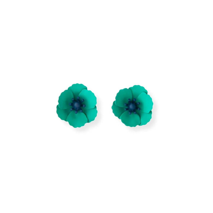 Earrings Poppy Garden