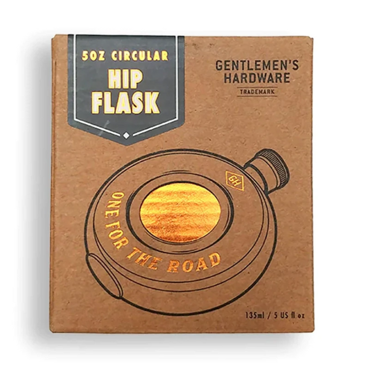 Round Hip Flask
