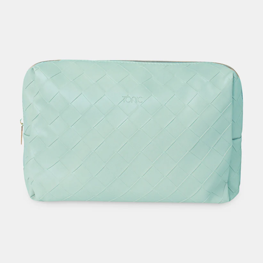Woven Cosmetic Bag  Large
