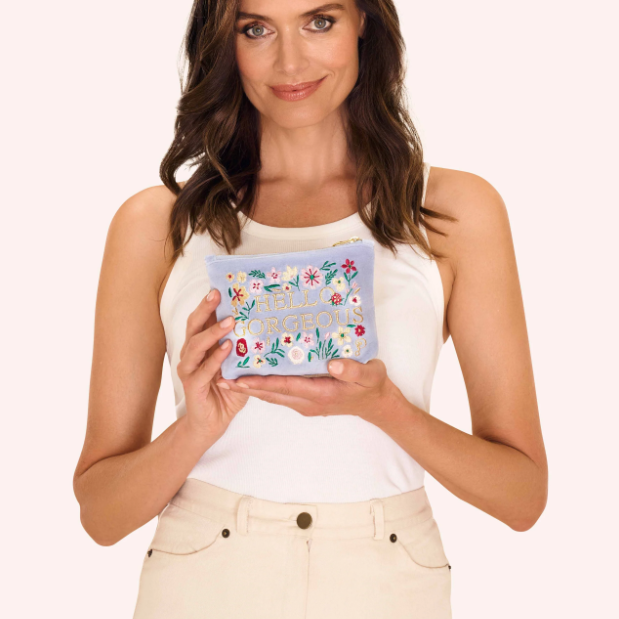 Velvet Mini Pouch