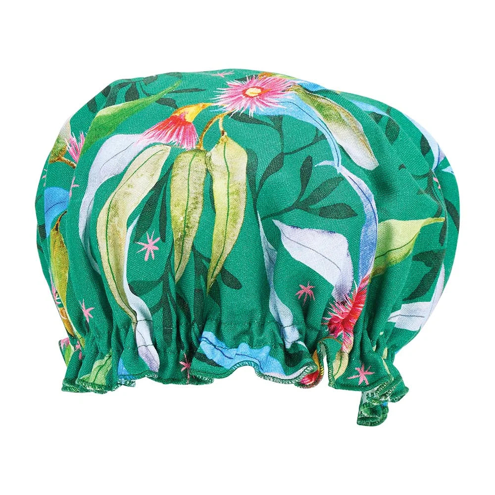 Linen Cotton Shower Cap