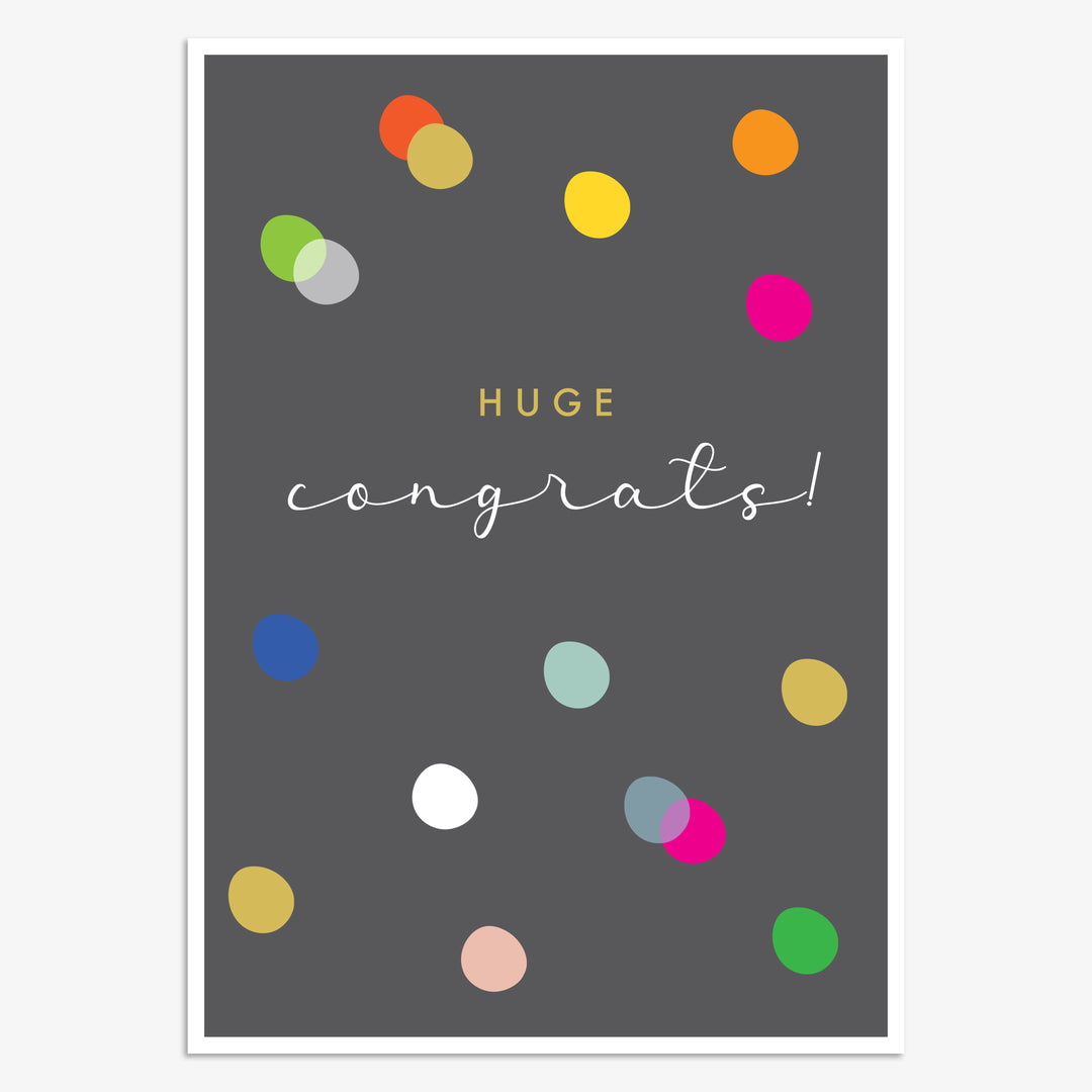 Card Huge Congrats!