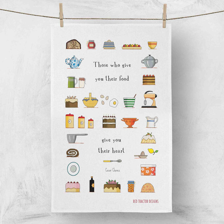 Tea Towel Linen Assorted Designs