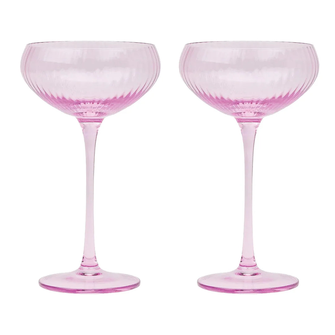 The Lou Coupe Glass Set of 2