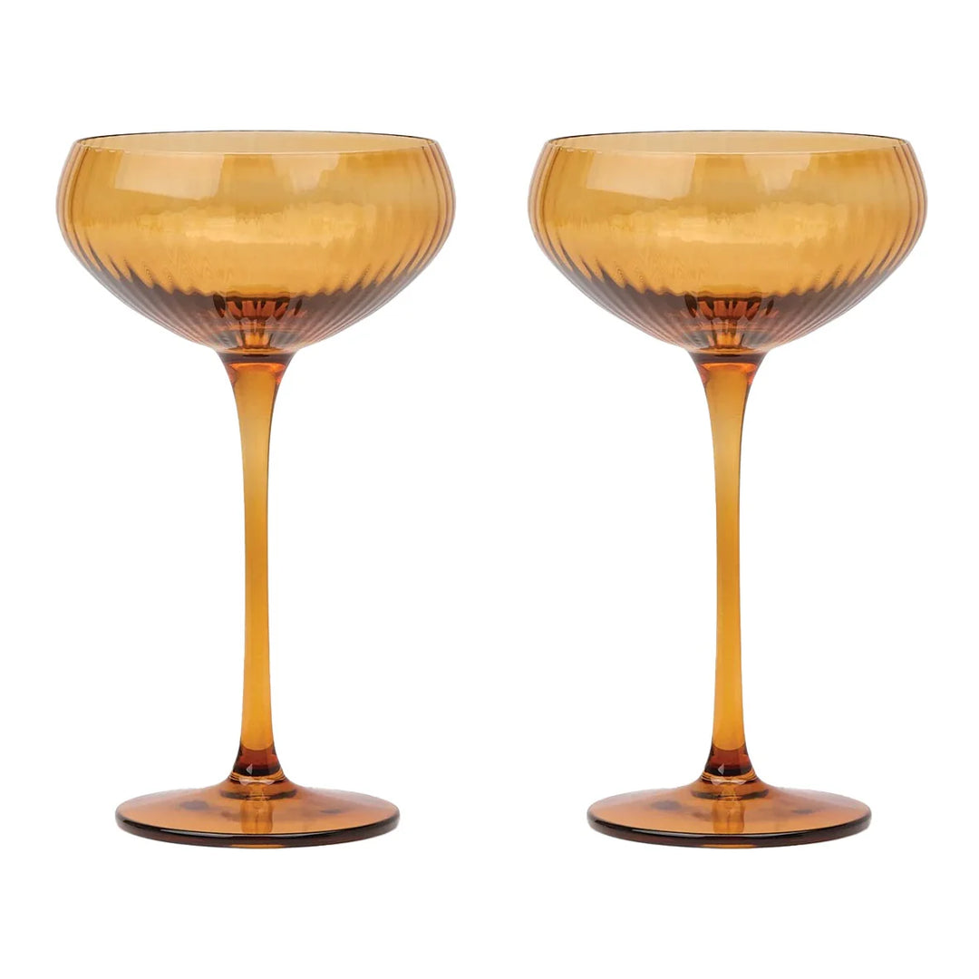 The Lou Coupe Glass Set of 2