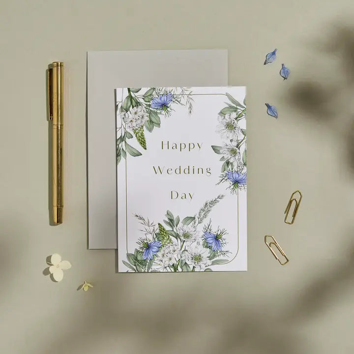 Card Happy Wedding Ethereal Coast