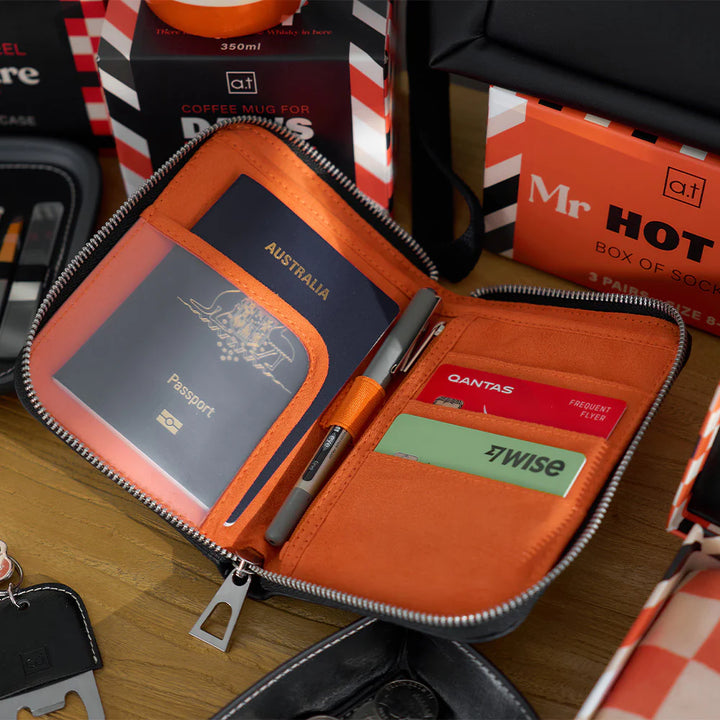 Passport Wallet Black