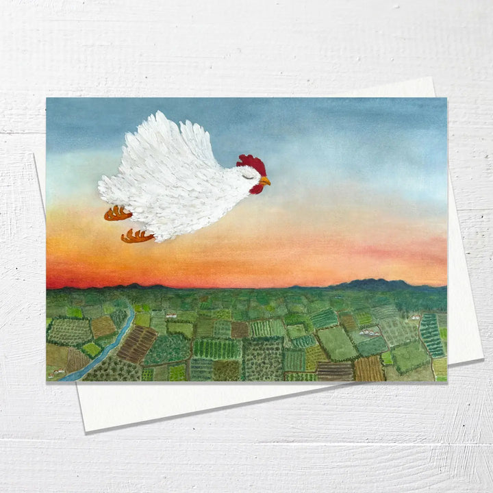 Card Riding The Thermals