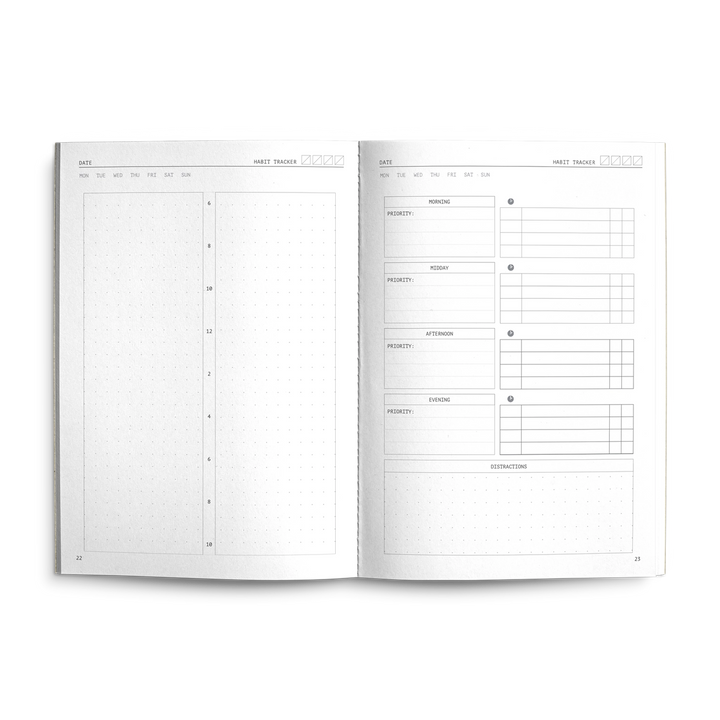 Fast Brain Daily Productivity Planner