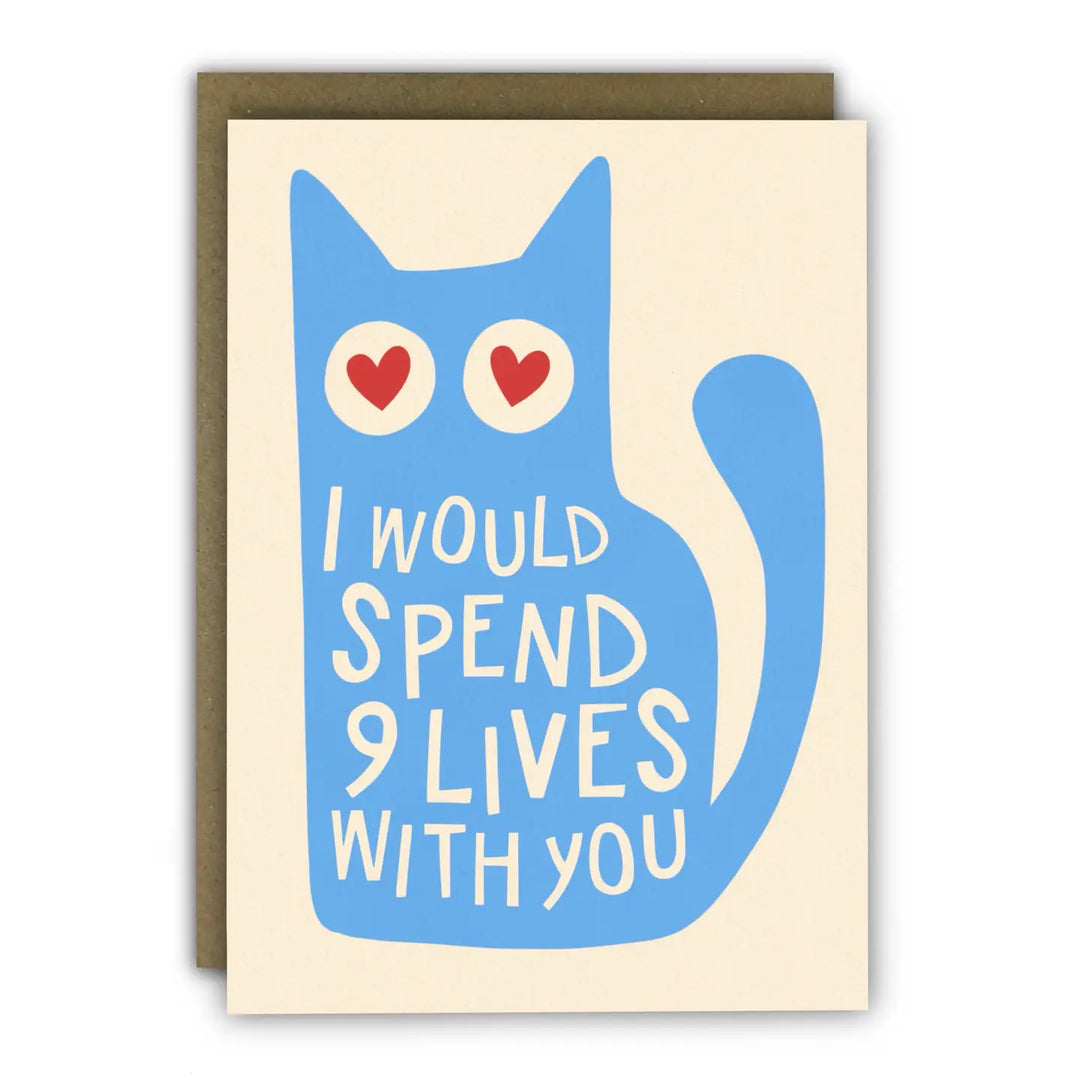 Card Anniversary 9 Lives