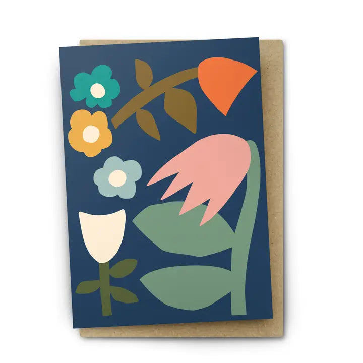 Card Floral Modern Botanical