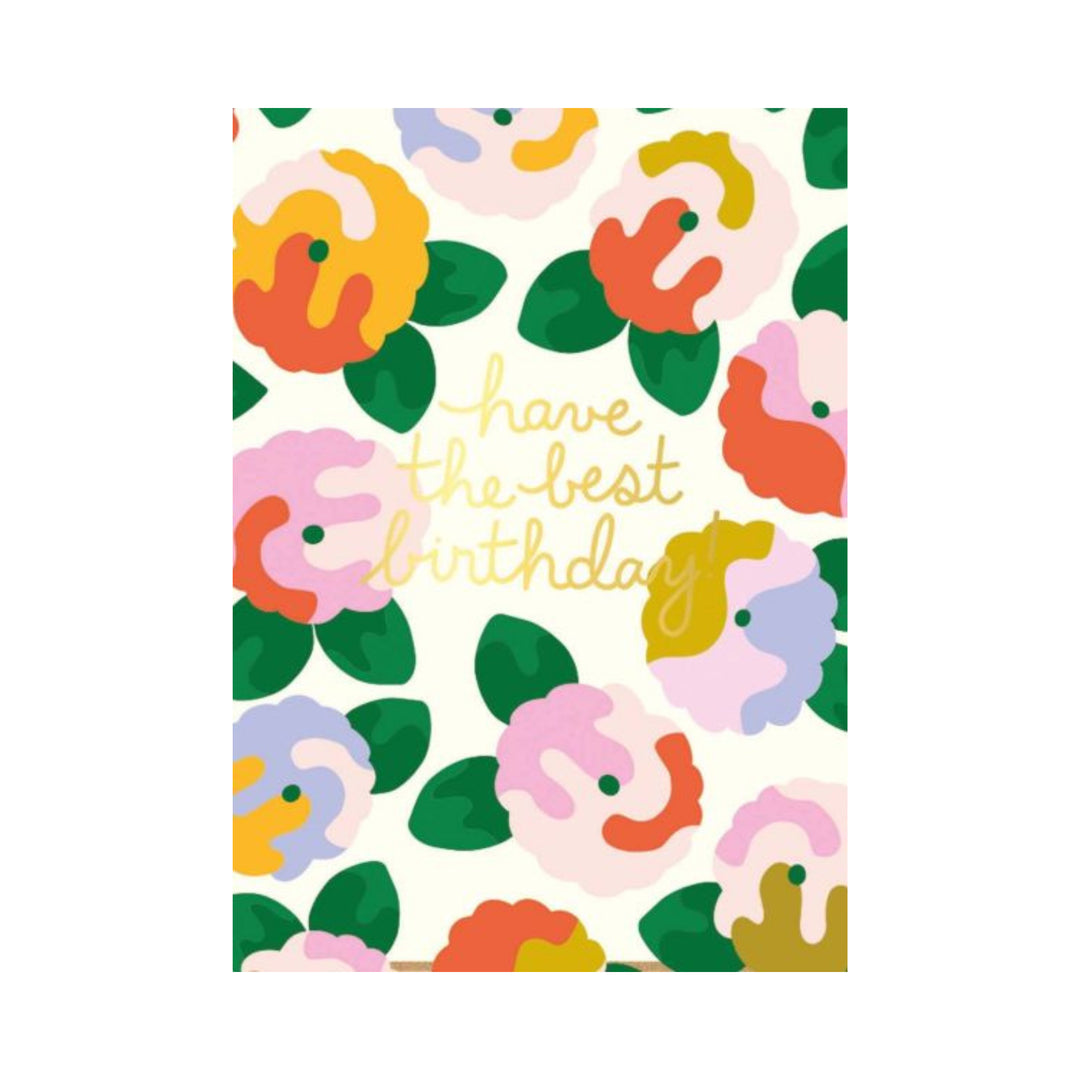 Card The Best Birthday