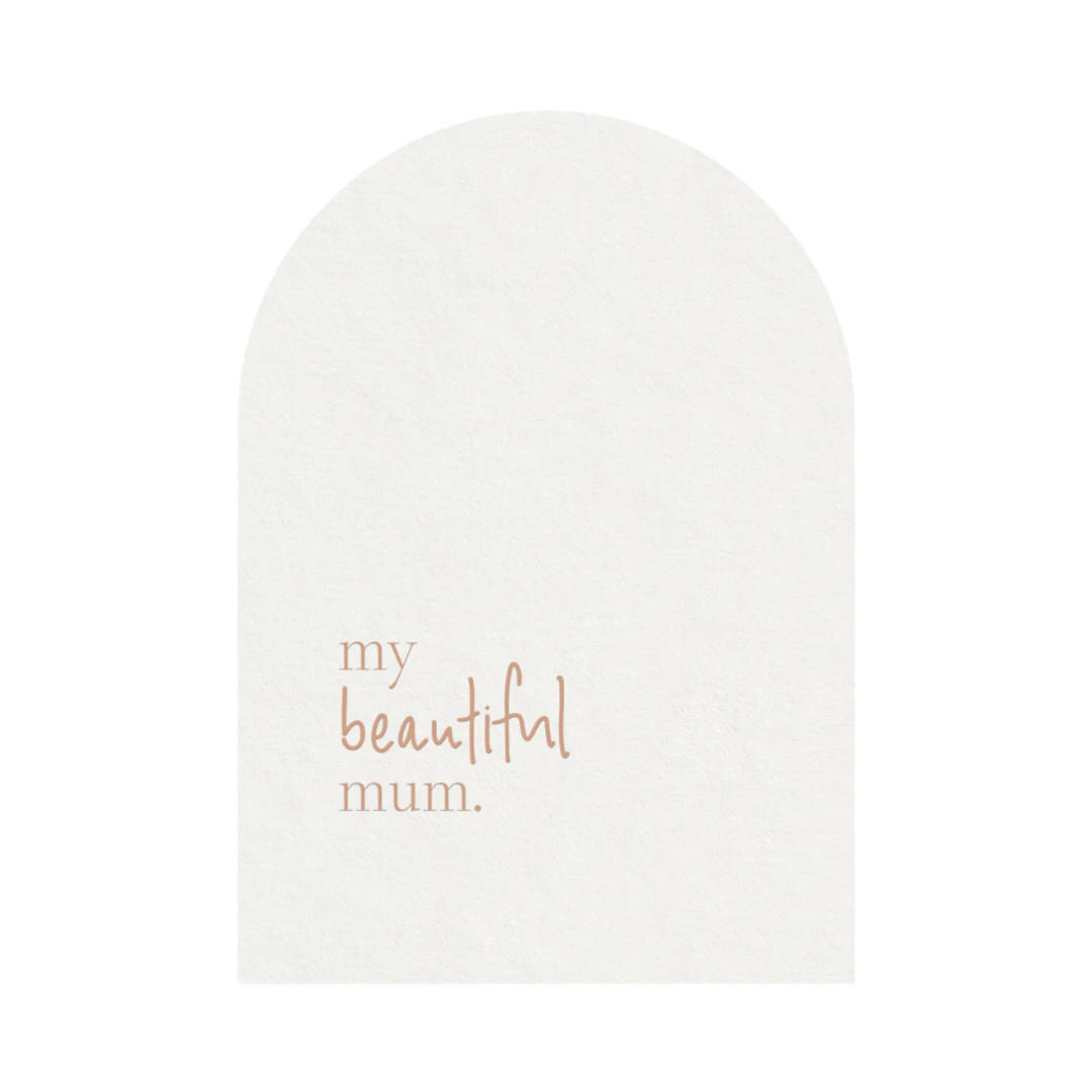 Card My Beautiful Mum