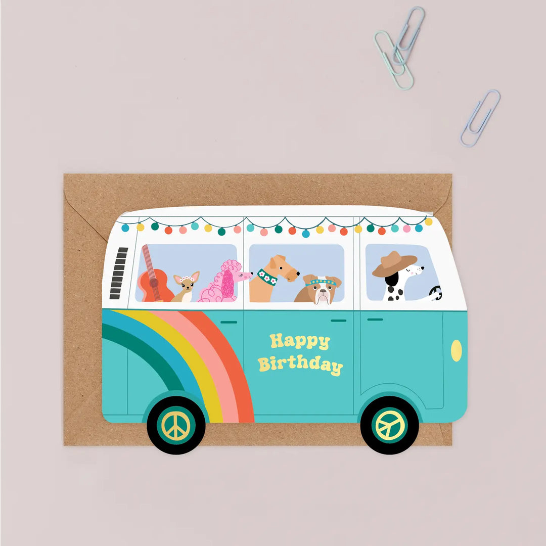 Card Paws on Tour Birthday