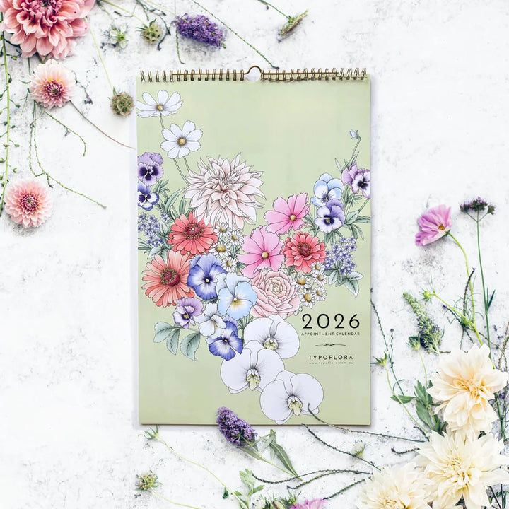 2026 Always Flowers Appointment Calendar