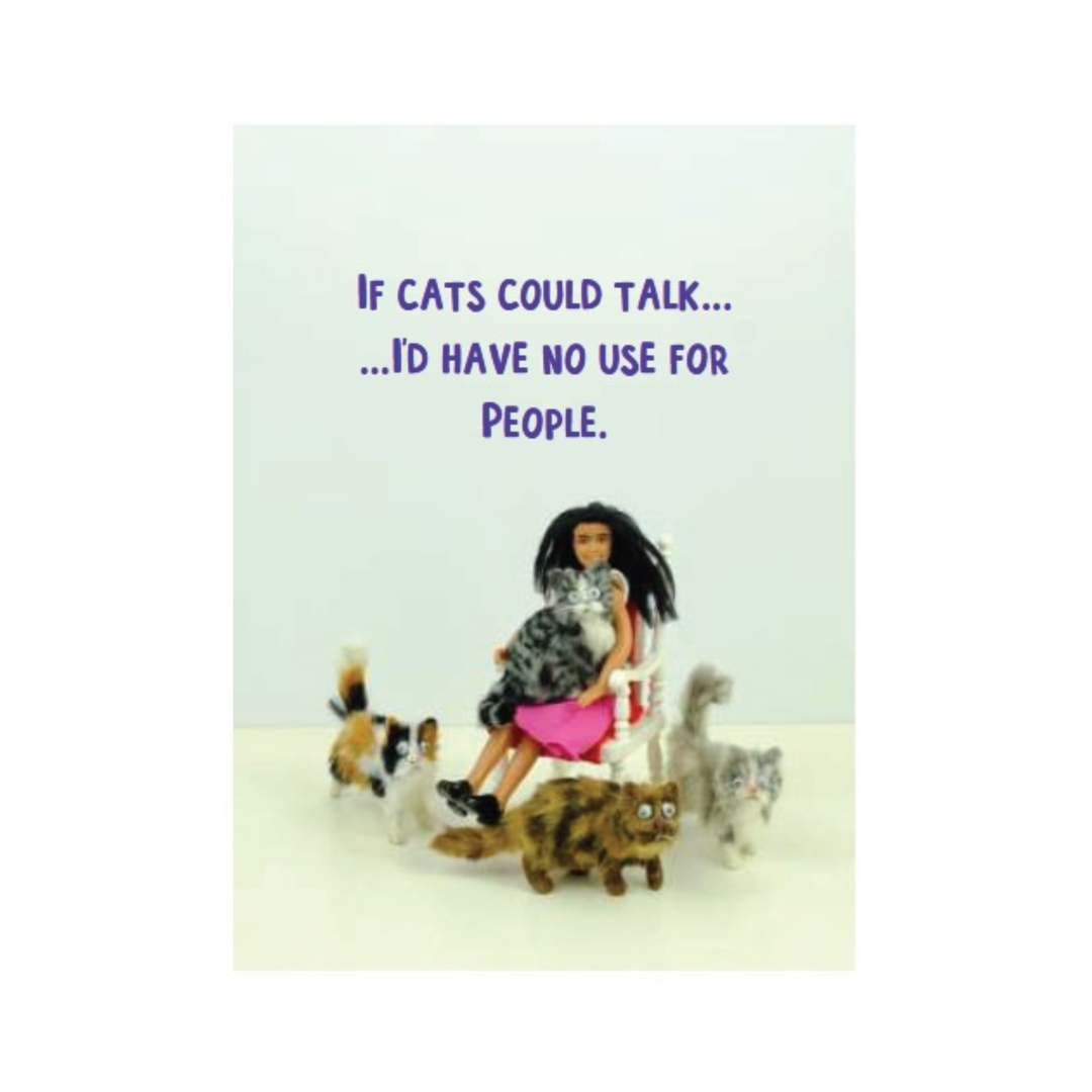 Card If Cats Could Talk