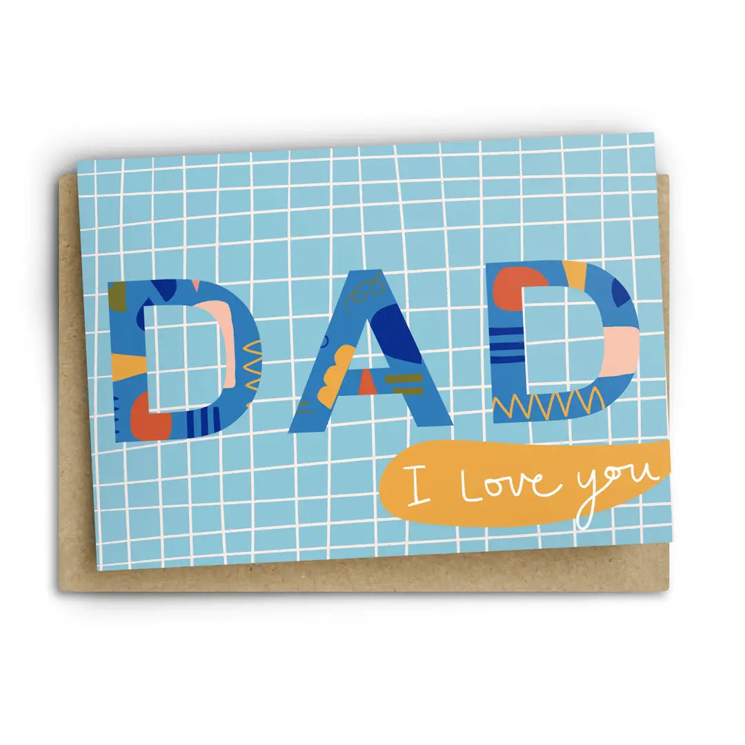 Card Dad I Love You