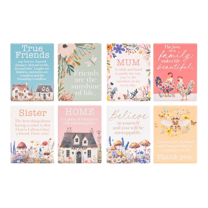 Ceramic Magnet Cottage