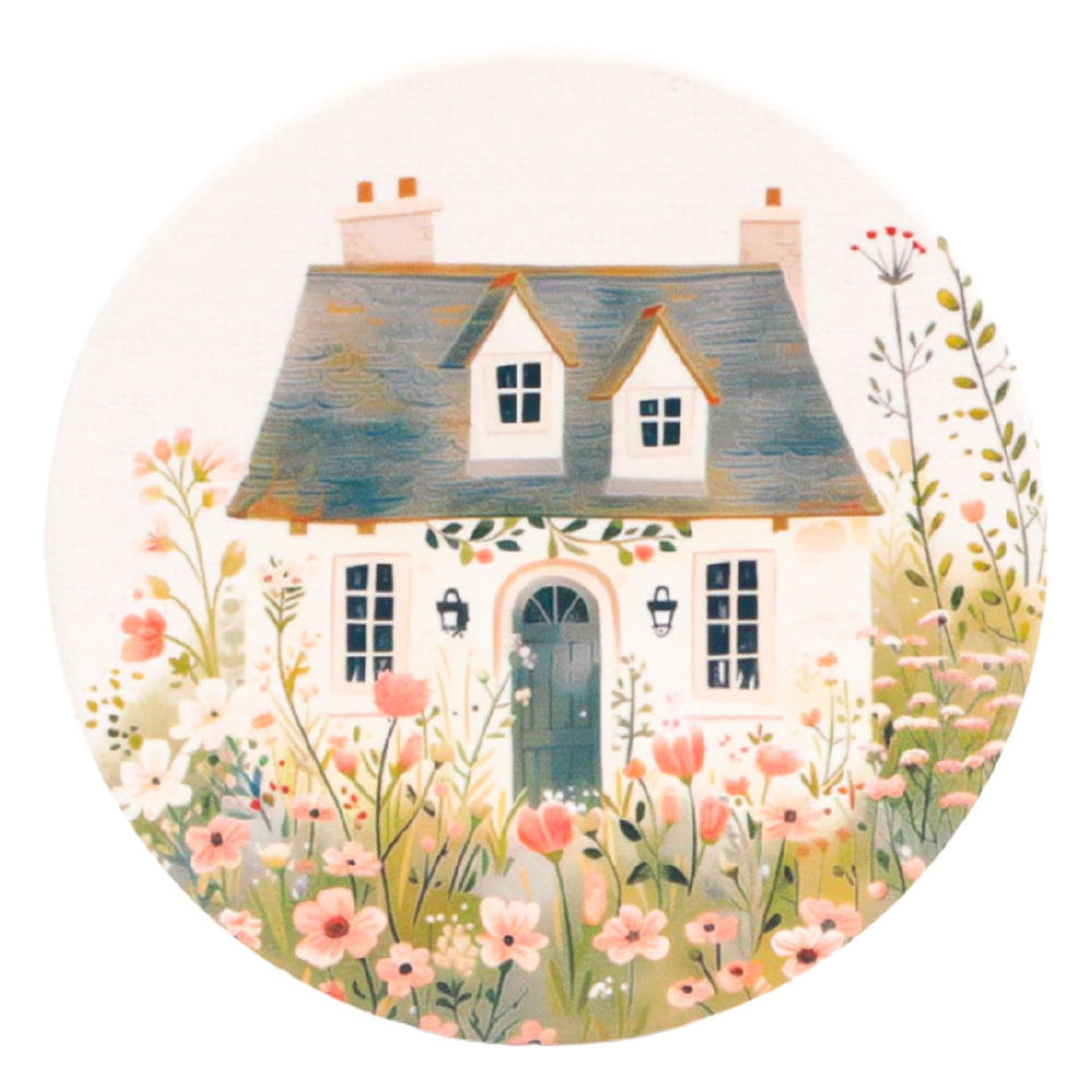 Ceramic Coaster Cottage